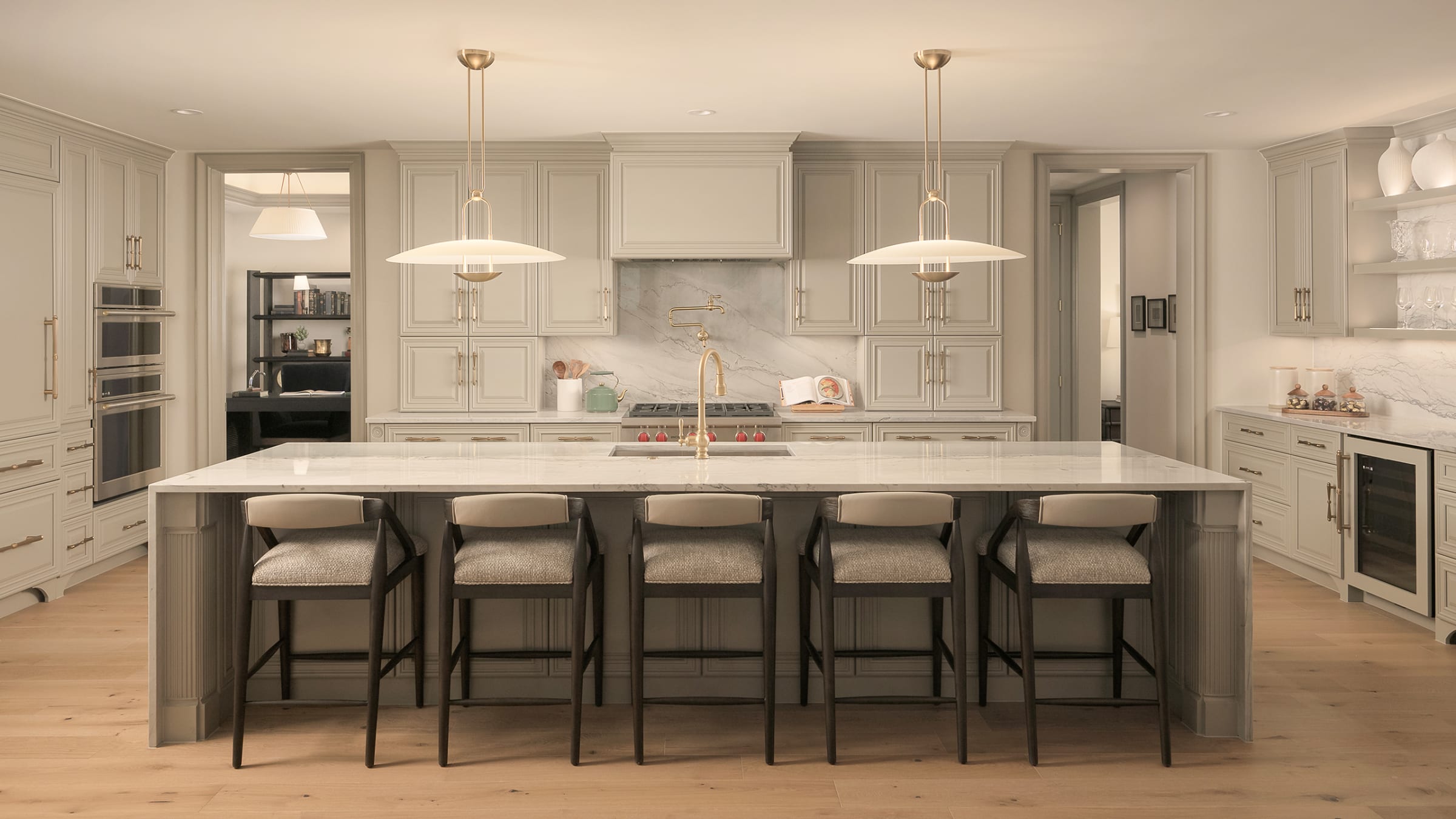 A StreetLights kitchen showcasing custom architectural details