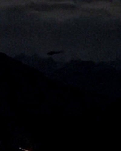 US Helicopter Activity Over SW Iran