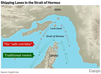 IRGC Sets Up Safe Corridor in Hormuz