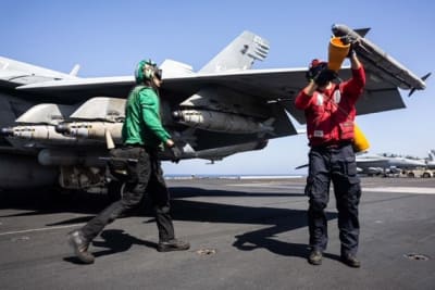 USS Gerald R. Ford Operates in Red Sea