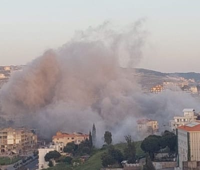 Israeli Airstrike Hits Habboush Lebanon