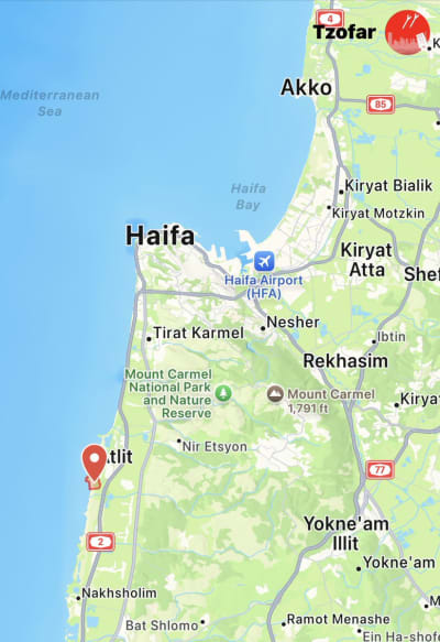Rocket Alert Reported Past Haifa