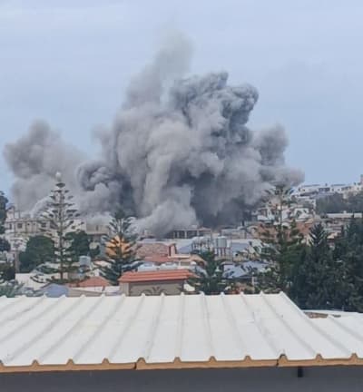 Israeli Strikes Hit Tyre District