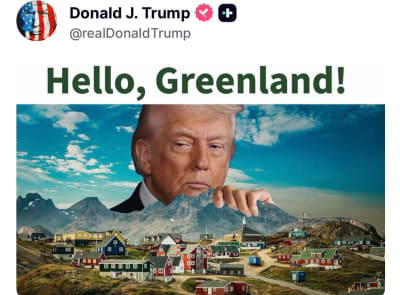 Trump Greets Greenland in Statement