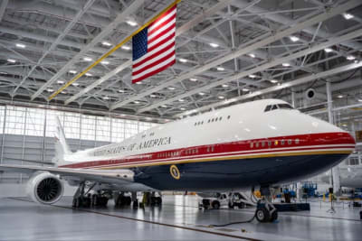 Boeing 747 Unveiled for Air Force One