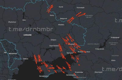 Ukrainian Drones Head to South Russia