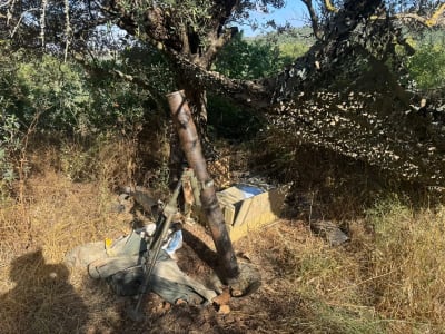IDF Clears Weapons in Southern Lebanon