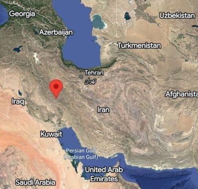 U.S. Airstrikes Hit Visian in Western Iran
