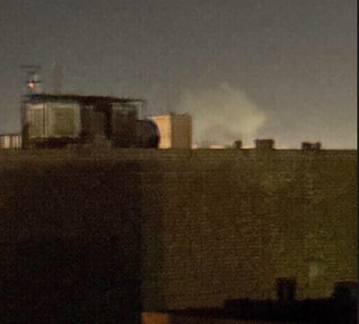 Explosions Near Yazd Mountain Area Iran