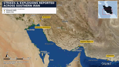 US Strikes Reported Across Iran
