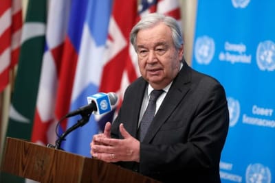 Guterres Says UN Recognizes Golan as Syrian