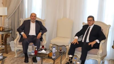 Hamas Chief Meets Egypt Spy Head