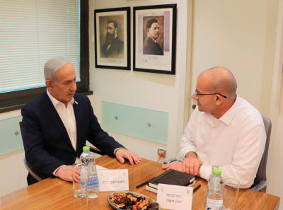 Netanyahu Meets New Mossad Chief