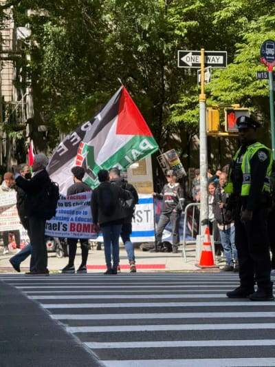 Anti-Israel Protest in New York