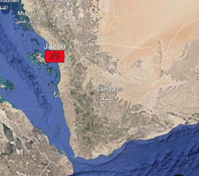 Houthi Missile Attack on Jazan