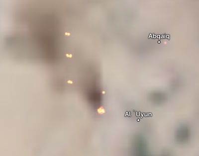 Houthi Missiles Hit Shedgum Gas Plant