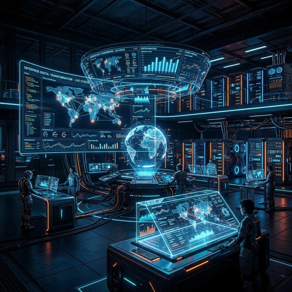 TechSolutions Enterprise Tech Operations Control Center TechSolutions Enterprise Tech Operations Control Center