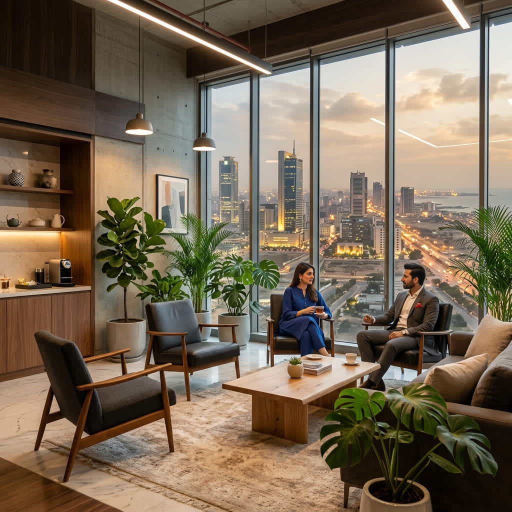 Vibrant Workspace