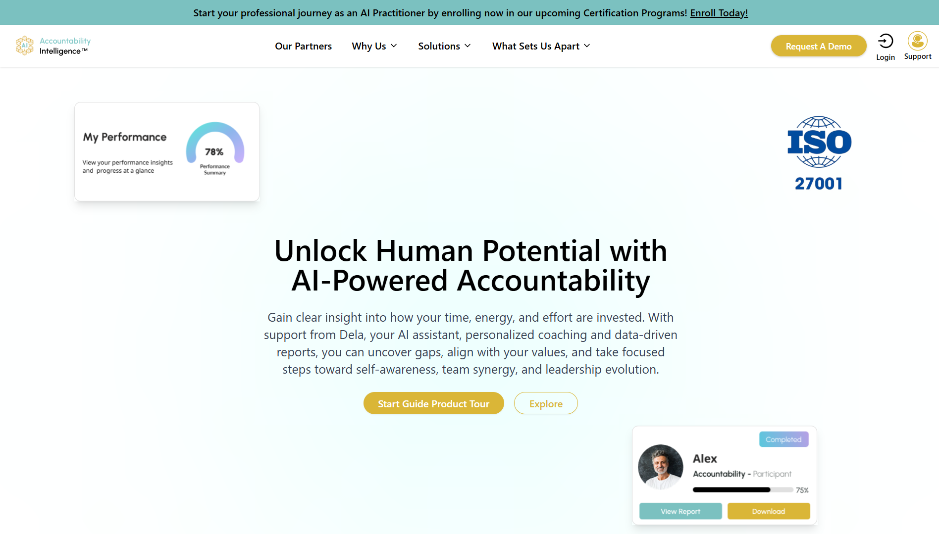 Accountability Intelligence™ – AI-Powered SaaS Platform