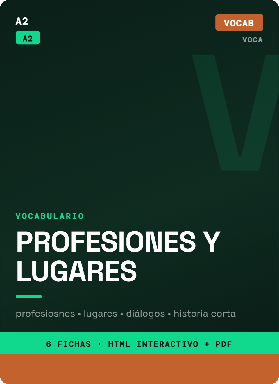 Profesiones y Lugares