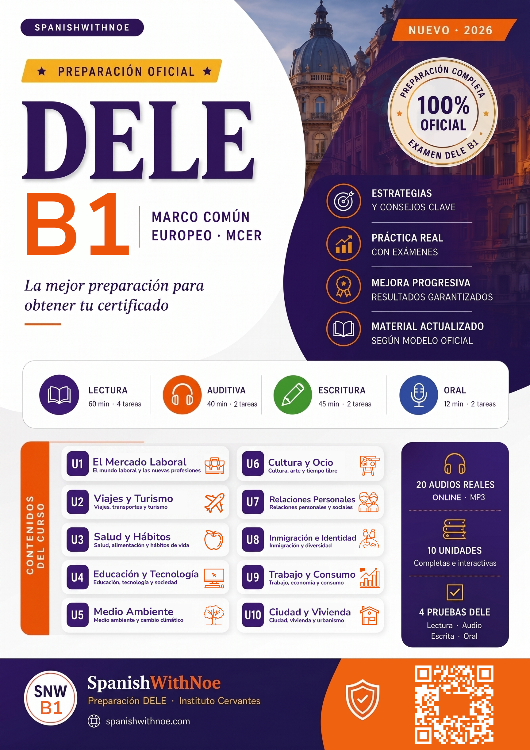 DELE B1 - Preparación Oficial