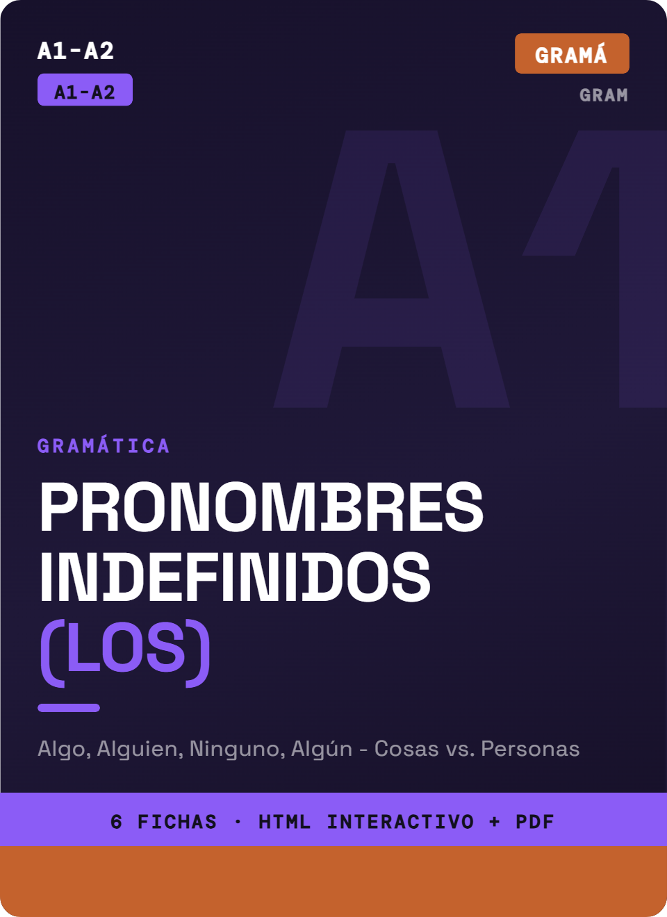 Pronombres Indefinidos