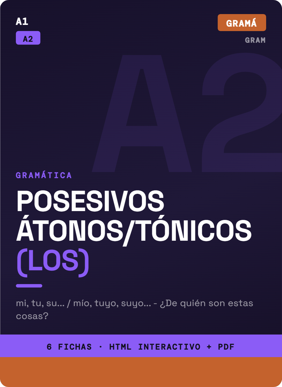 Los Posesivos