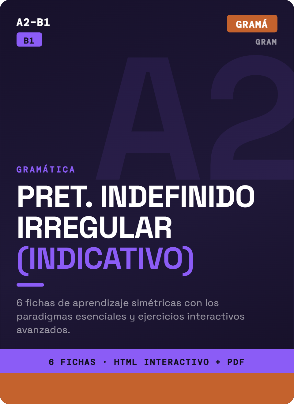 Pretérito Indefinido: Irregulares