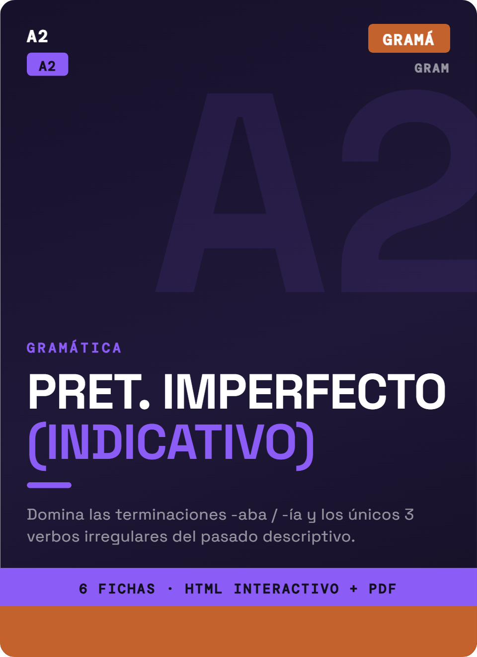 Pretérito Imperfecto