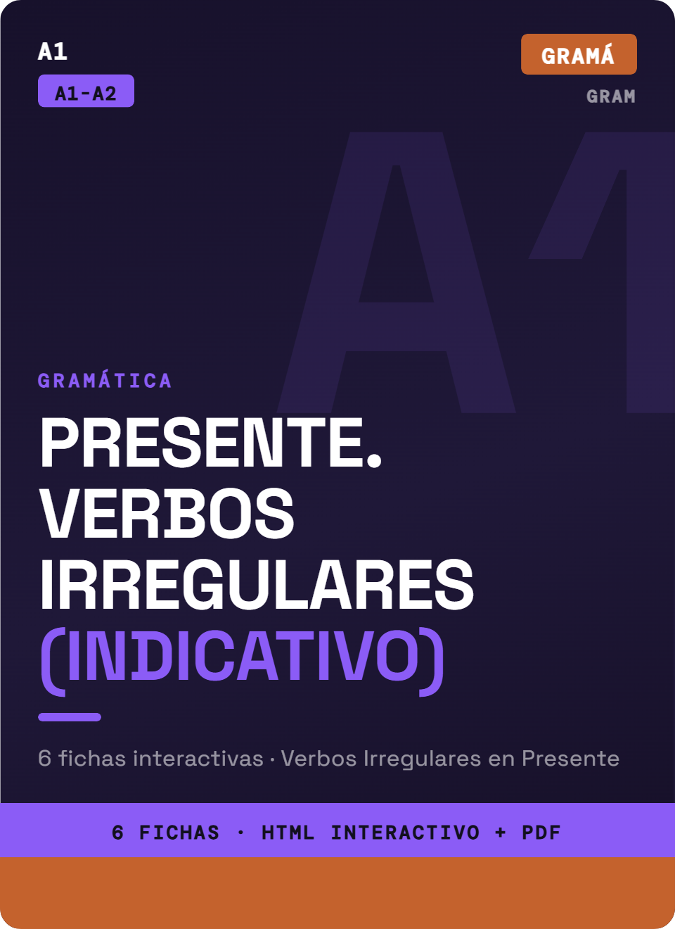 Verbos Irregulares en Presente