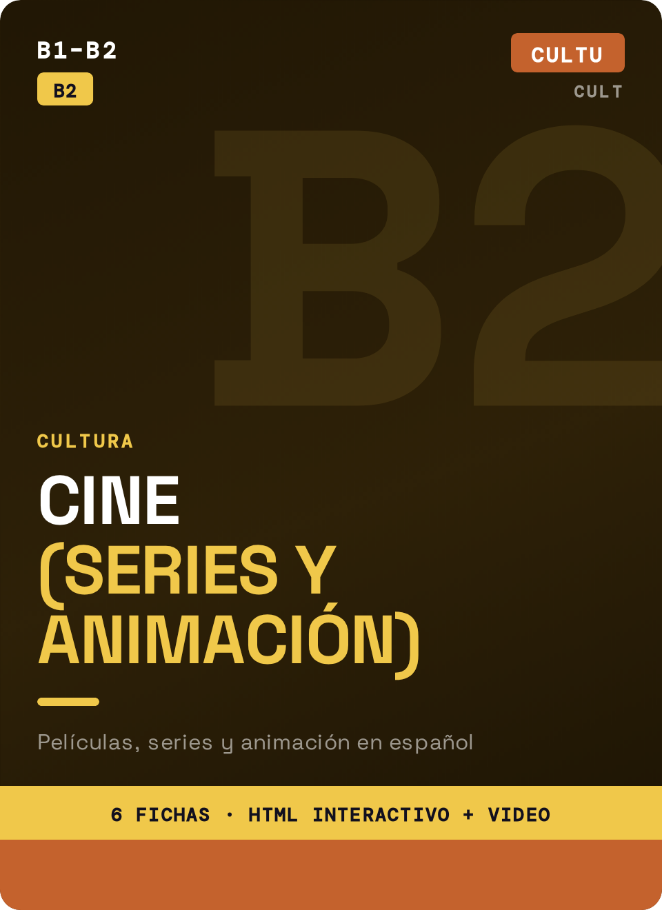 Cine, Series y Animación