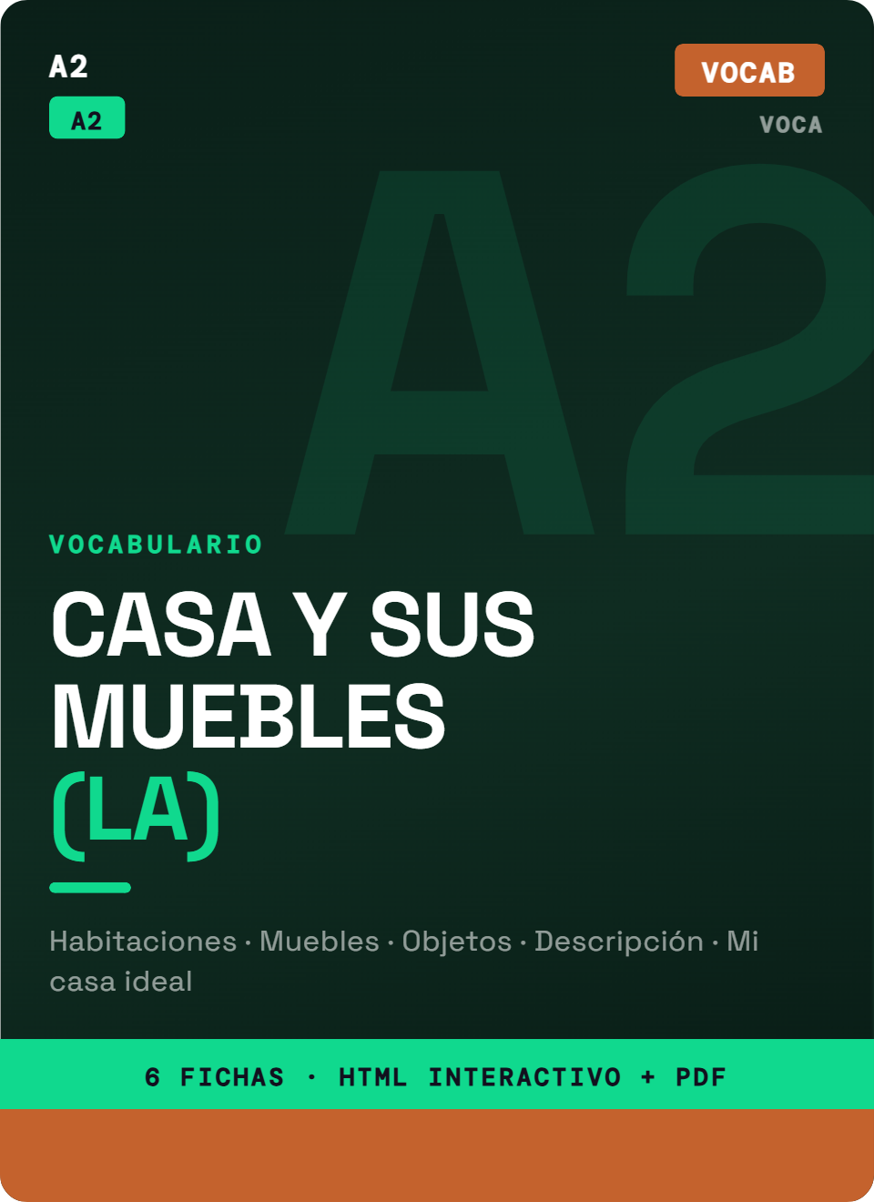 La Casa y sus Muebles