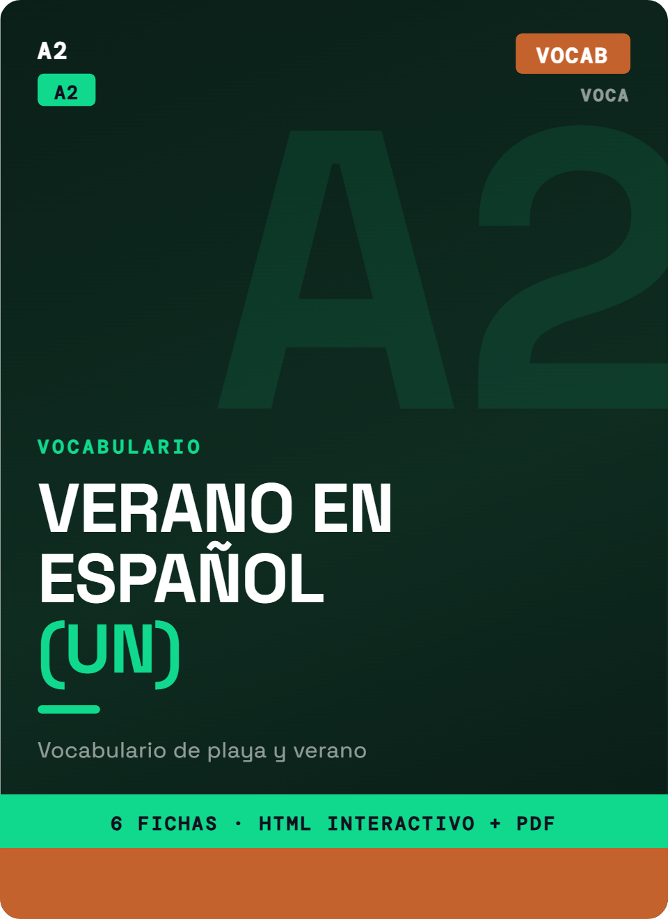 Verano en Español