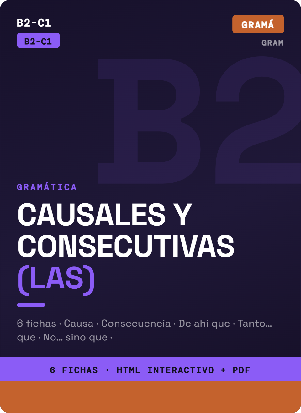 Causales y Consecutivas