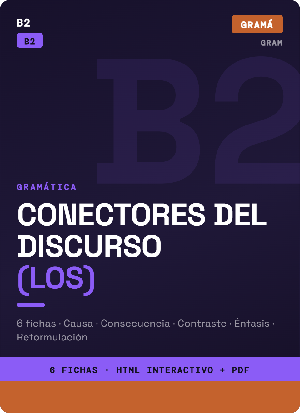 Conectores del Discurso (Avanzado)