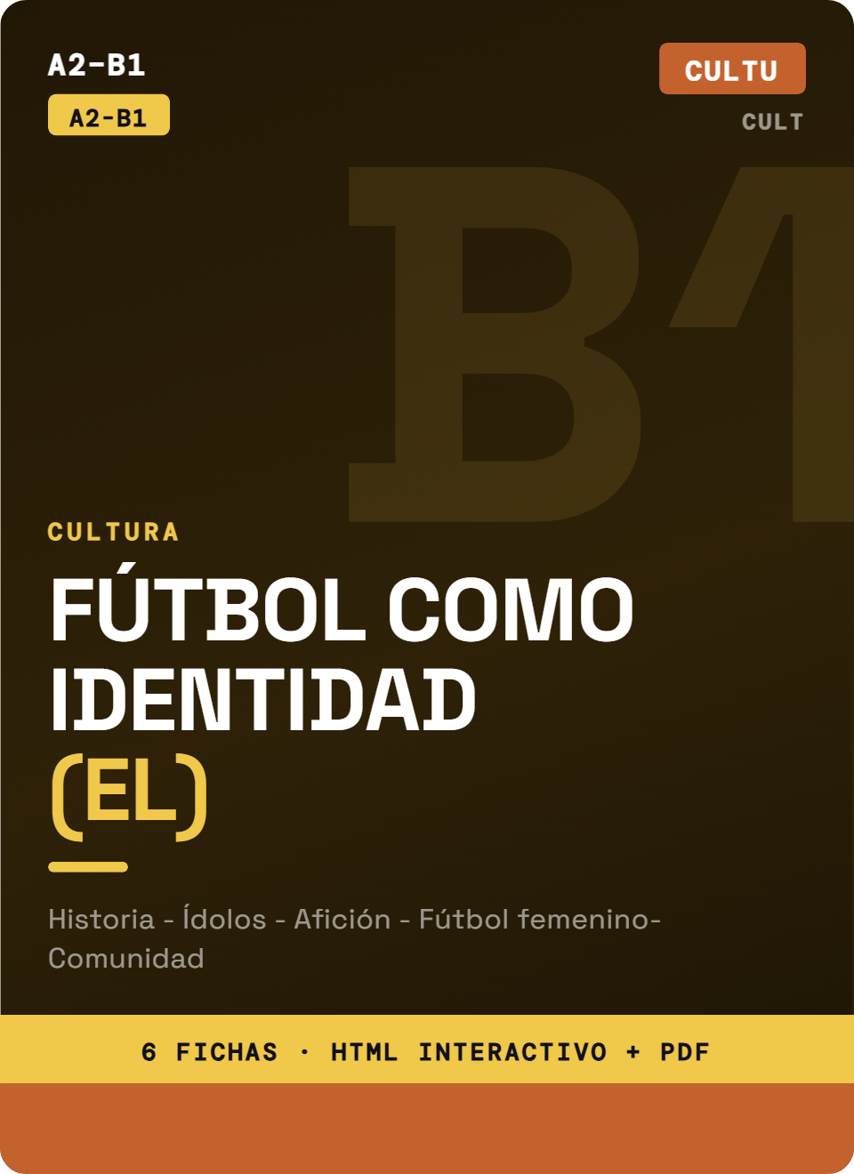 El Fútbol como Identidad