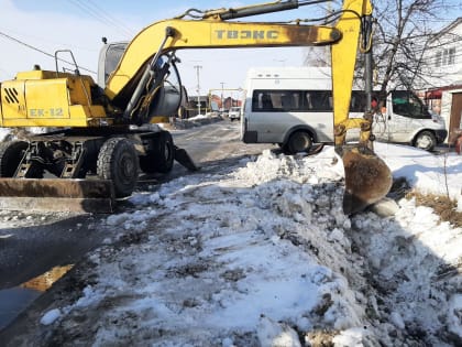 Частный сектор Ульяновска готовят к пропуску паводковых вод
