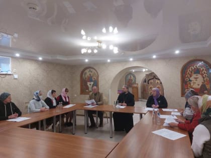 Заседание Координационного совета в храме п. Октябрьский