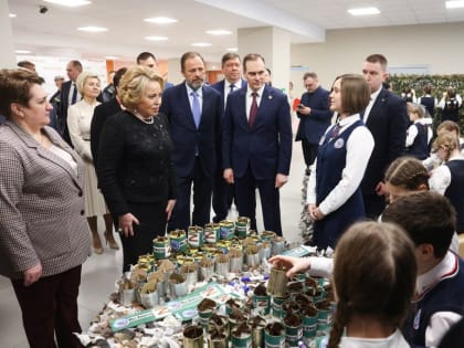 Валентина Матвиенко и Игорь Комаров посетили социальные объекты Мордовии