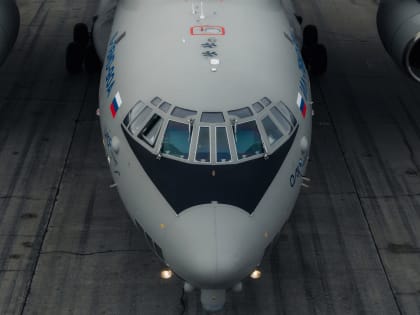 Объединенная авиастроительная корпорация представляет самолет Ил-76МД-90А на международной выставке World Defense Show 2024