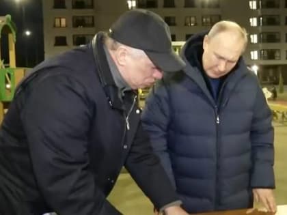 Президент Владимир Путин впервые посетил с рабочим визитом Донбасс