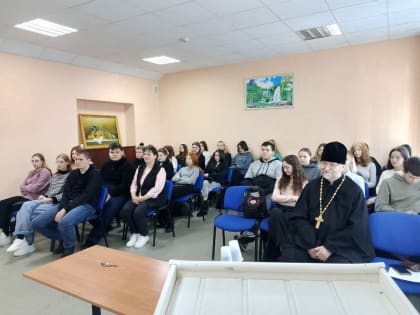 День православной молодёжи в Сенгилеевском отделении Ульяновского социально-педагогического колледжа