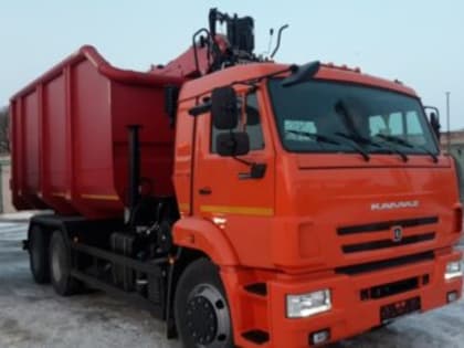 Ульяновские озеленители получили новый ломовоз и кран-манипулятор