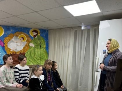 Музыкальный урок в воскресной школе 