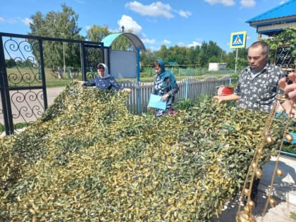 Молебен и освящение маскировочных сетей для воинов СВО