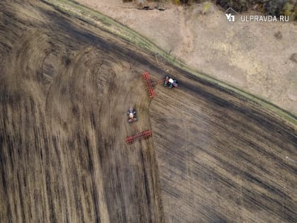 В Ульяновской области посевная началась на три недели раньше