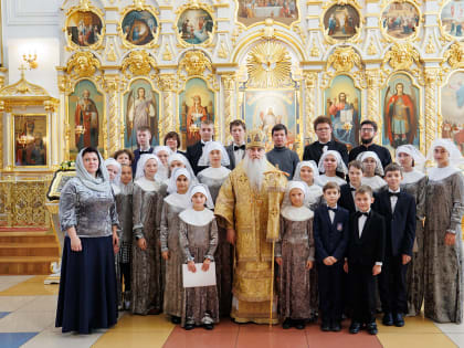 Божественная литургия в Ульяновске: успехи детского хора