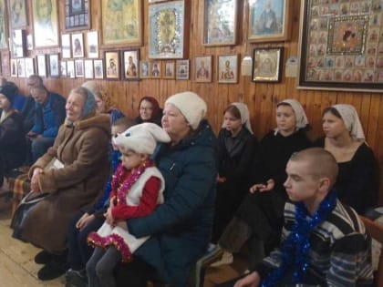 Рождественский детский утренник в Артюшкино