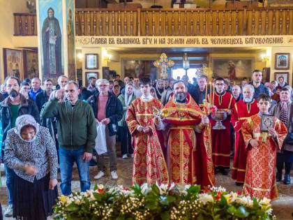 Престольный праздник в Свято-Никольском храме, г. Димитровград