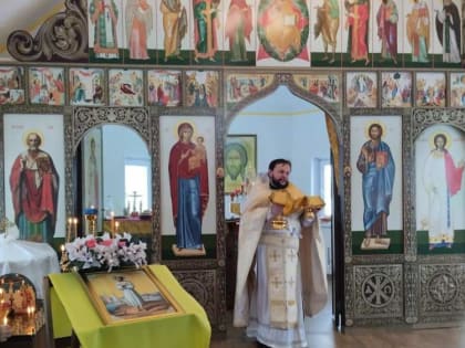 Праздник в храме с.Средняя Якушка